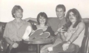 Exhibit "A" (Left to Right) Neil Verity, Eva Oliphant, Jay Oliphant, Mike Cochrane 
